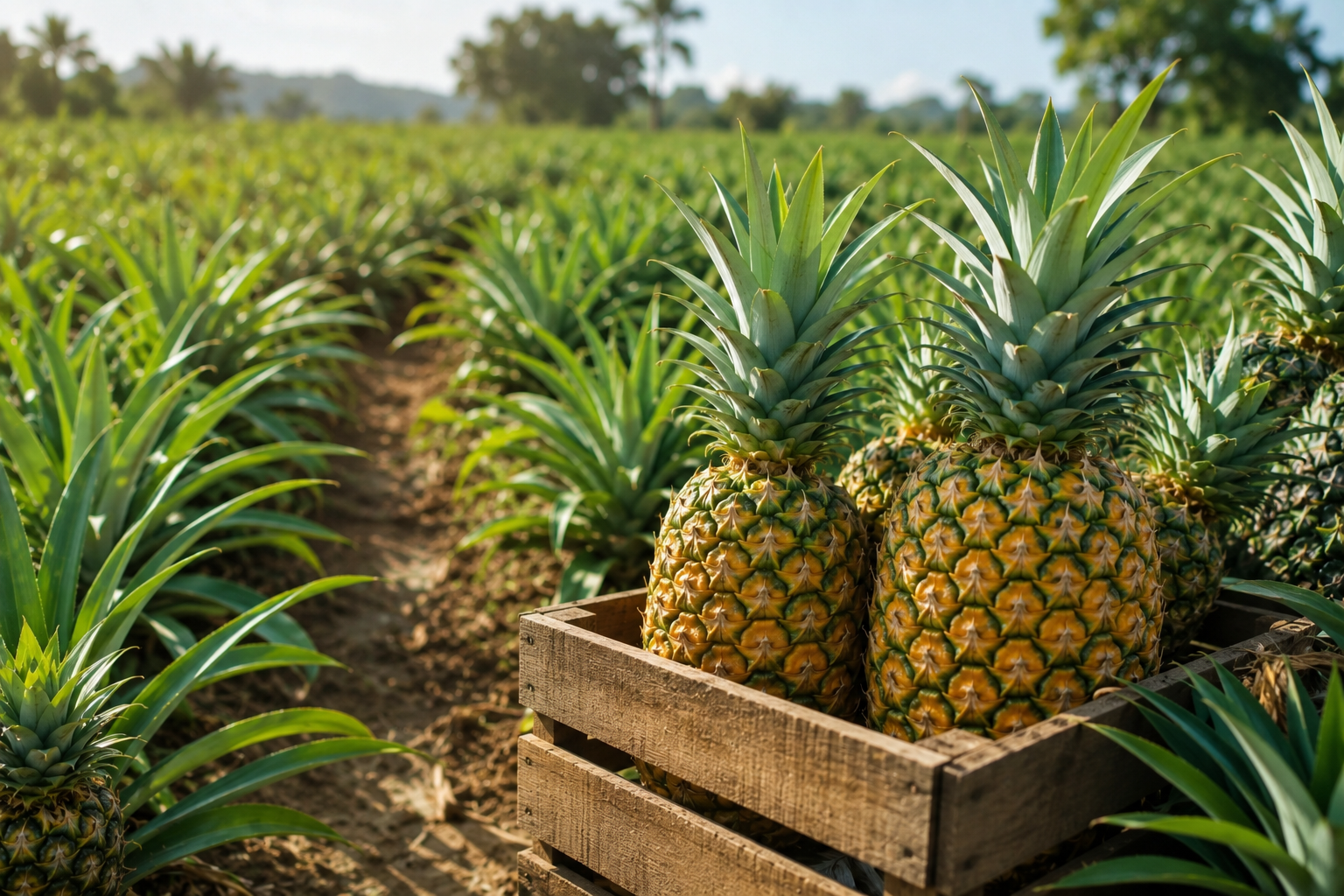 UNLOCKING WEALTH THROUGH PINEAPPLE FARMING